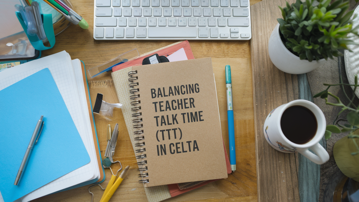 Balancing Teacher Talk Time (TTT) in CELTA